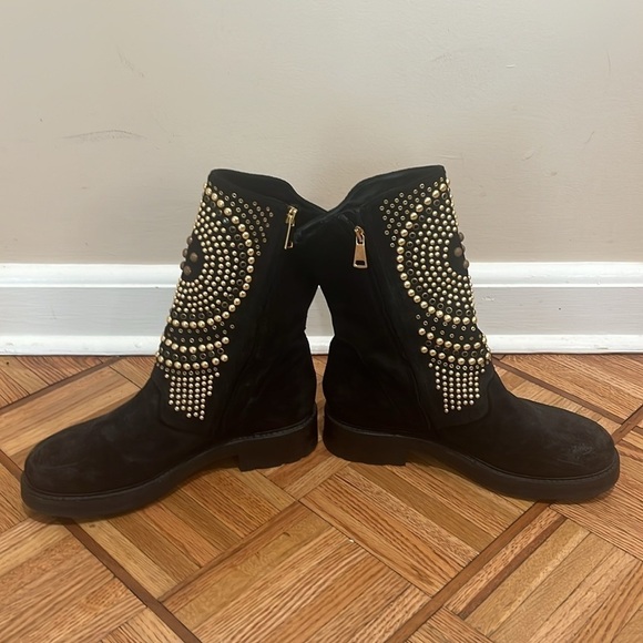 ELENA IACHI
Studded Suede Boots - Picture 3 of 5